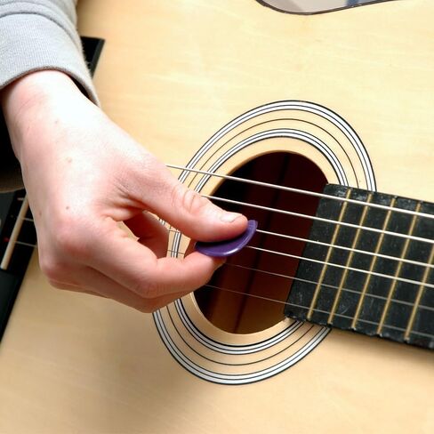 100 Pcs Metal Guitar Picks Stainless Steel Guitar Pick, 0.12 Inch Thickness Silver Tone Plectrums Guitar Picks for Musical Instrument Electric Bass Guitar Ukulele, with Picks Storage Case in Kuwait