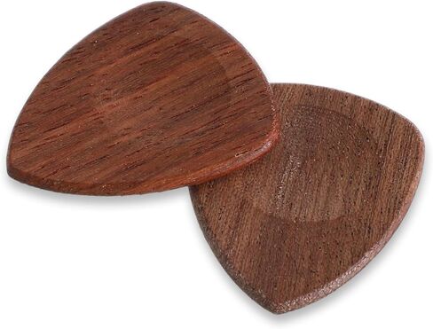 Wooden Guitar Picks, 6Pcs Bulk Guitar Picks for Guitarists, Musicians, Acoustic Guitars, Bass, Ukulele Lover in Saudi Arabia