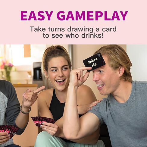 SUNHHX Drinking Games, Adult Drinking Table Game Card, for Multiplayer Gathering, Dining, Team Building in Kuwait