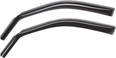 WeatherTech Custom Fit Side Window Deflectors for Toyota Highlander, Highlander Hybrid - (801011IM), Front Pair - Dark Tint in Saudi Arabia