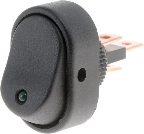 Dorman 84843 Rocker Switch - Black Body/Green LED Glow/Oval Style Universal Fit in Saudi Arabia
