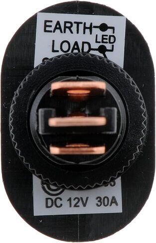 Dorman 84843 Rocker Switch - Black Body/Green LED Glow/Oval Style Universal Fit in Saudi Arabia