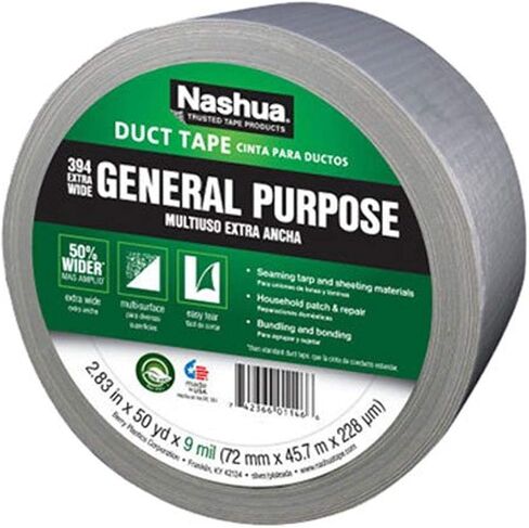 1086769 1.89" x 60 YD, 48mm x 54.9m, 9 Mil, Silver Duct Tape in Saudi Arabia