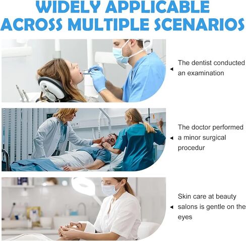 12W LED Medical Exam Light Surgical Examination Lamp with 360° Adjustable Illumination, Clamp Table Type Dental-Oral & Gynaecology Outpatient Cold Light Lamp in Saudi Arabia