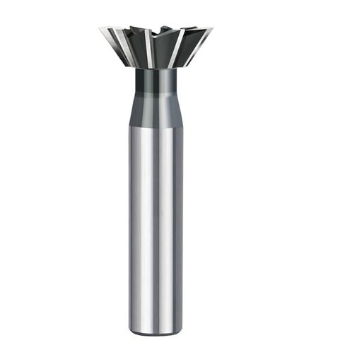 Dovetail Milling Cutter,1pc HSS Dovetail Milling Cutter End Mill, 45 60 Degrees CNC Router Bit, 12mm Straight Shank HSS Cutting Tool(24MM x 45)(16MM x 60) in Kuwait