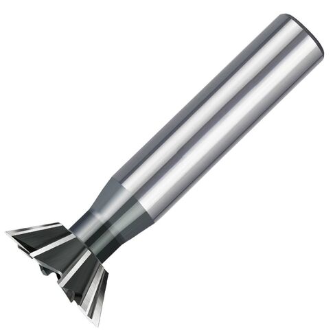 Dovetail Milling Cutter,1pc HSS Dovetail Milling Cutter End Mill, 45 60 Degrees CNC Router Bit, 12mm Straight Shank HSS Cutting Tool(24MM x 45)(16MM x 60) in Kuwait