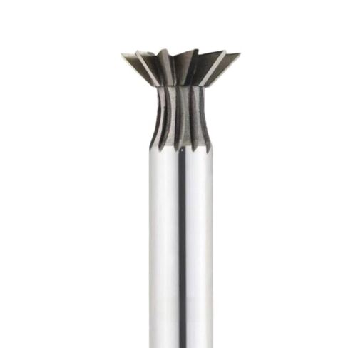 Dovetail Milling Cutter,1pc High Speed Steel Dovetail Cutter, 45 55 60 Degrees Dovetail End Mill, Milling Tool Machine Straight Handle(12MM*45)(25MM*45) in Kuwait