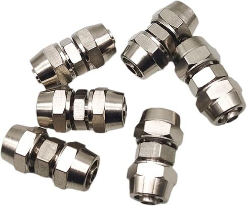 100 قطعة KLU4 KLU6 KLU8 تركيبات تويست سريعة للهواء، دفع هوائي مستقيم في الموصلات تركيبات سريعة (100 قطعة KLU8) in Kuwait