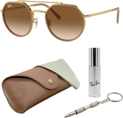 Ray-Ban RB3765 Square-Round Shaped Sunglasses for Men & Women with Official RAYBAN Eyewear Kit in Saudi Arabia