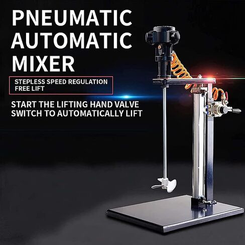 حامل تحريك هوائي، أداة خلط الطلاء بالحبر لخلاط الطلاء الأوتوماتيكي بسعة 5 جالون، مناسبة لمصنع الطلاء، الصناعة المنزلية in Kuwait