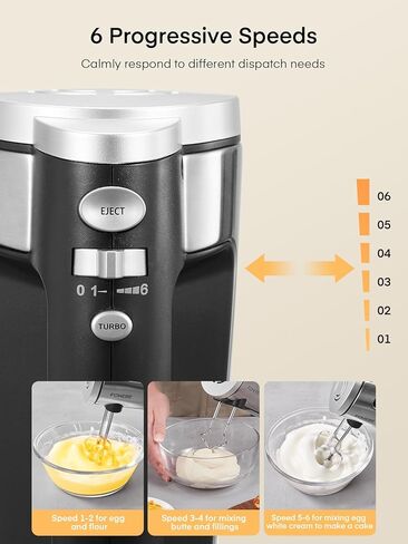 FOHERE Mix & Shake Bundle: Hand Mixer & Milkshake Maker Combo in Kuwait