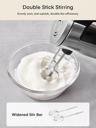 FOHERE Mix & Shake Bundle: Hand Mixer & Milkshake Maker Combo in Kuwait