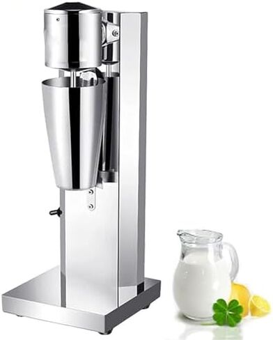 Commercial Milkshake Machine, 180W Electric Drink Mixer with 800ML Cup, Smoothie Milk Shake Maker, Ice Cream Blender, for Protein Shakes and Mixing Cocktail in Saudi Arabia