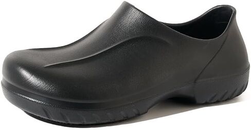 Non Slip Men Work Shoes Chef Food Service Shoe Slip On Waterproof Lightweight Comfortable Footwear Cooking Kitchen in Saudi Arabia