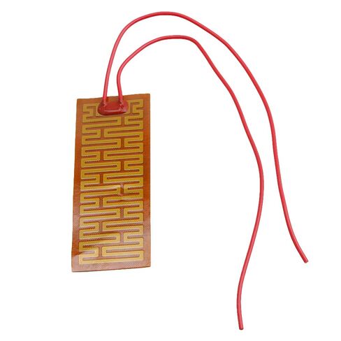 BQLZR 32.5x90 مللي متر 12 فولت 10 واط PI البلاستيك لاصق التدفئة فيلم الشريط سخان in Kuwait