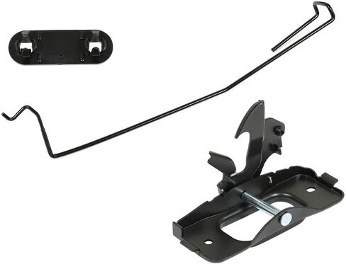 Genuine OEM Replacement 55275843AB For Dodge Ram 1500 2500 Hood Latch&Striker Rod Safety Catch Left Side in Saudi Arabia