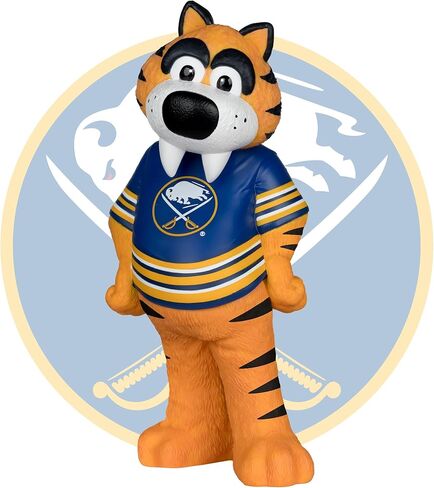 McFarlane Toys- Sabretooth (Buffalo Sabres) NHL 8in Vinyl Mascot Figure McFarlane's SportsPicks in Saudi Arabia