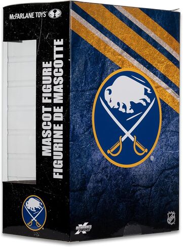 McFarlane Toys- Sabretooth (Buffalo Sabres) NHL 8in Vinyl Mascot Figure McFarlane's SportsPicks in Saudi Arabia