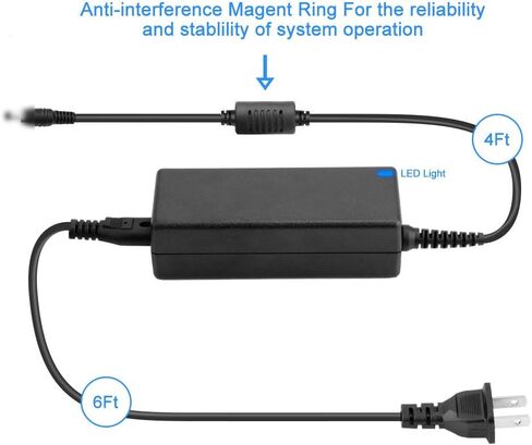 10Ft AC DC Adapter for The Snap-On Zeus EEMS342 EEMS342W Scan Tool 2-04339A Power Supply Cord Cable PS Wall Home Charger Mains PSU in Saudi Arabia