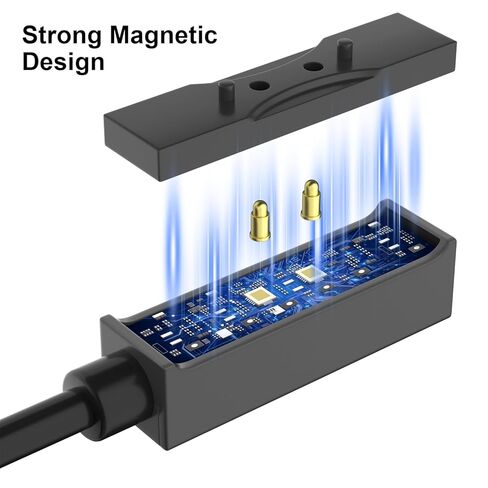 كابل شحن Gamroek متوافق مع سوار ذراع مراقبة معدل ضربات القلب COROS، كابل شحن بديل مغناطيسي USB لسوار ذراع مراقبة معدل ضربات القلب COROS (3.6 قدم) in Kuwait