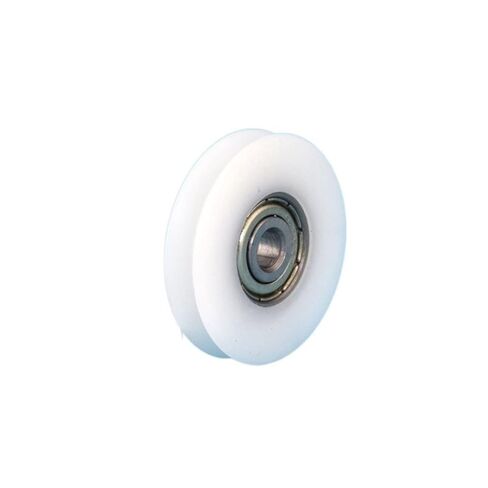 Concave Round Nylon Bag Plastic Injection Plastic Pulley U Type Groove Pulley Wheel Bearing Doors and Windows 6 * 27 * 7mm in Saudi Arabia