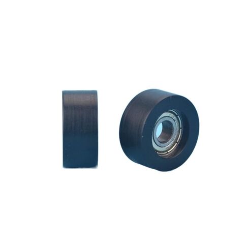 Rubber Bearing Pulley Roller Door and Window Accessories Nylon POM Nylon Pulley for DIY 3D Printer F6*22 * 10 in Saudi Arabia