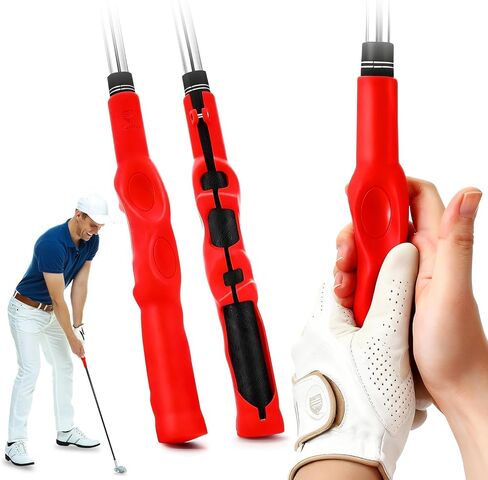 Golf Grip Trainer,Swing Correction Aid for Perfect Hand Positioning,Universal Fit for All Men's and Women's Clubs,Develop Consistent Muscle Memory in Saudi Arabia