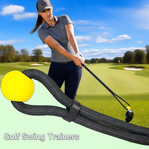 مدرب أرجوحة حبل الجولف، أداة تدريب جولف محمولة للتمرين في الهواء الطلق، هدايا تدريب الجولف للرجال والنساء in Kuwait
