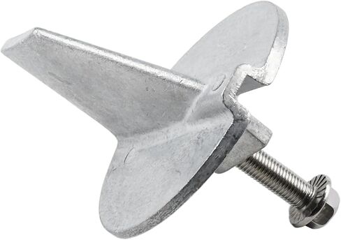 Boat Motor Zinc Trim Tab Anode 6E5-45371-01 Compatible with Yamaha Outboard Engine 115HP-225HP 2/4-stroke, Rep for Sierra 18-6097 in Kuwait