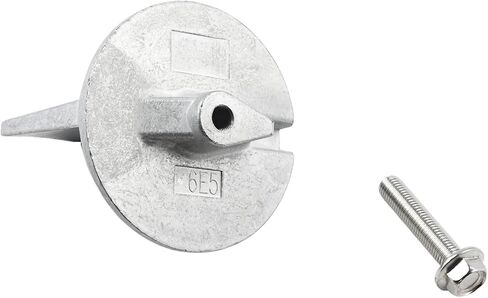 Boat Motor Zinc Trim Tab Anode 6E5-45371-01 Compatible with Yamaha Outboard Engine 115HP-225HP 2/4-stroke, Rep for Sierra 18-6097 in Kuwait