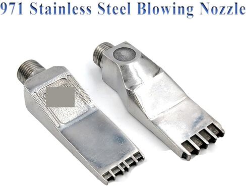 1/4 فوهة هواء مسطحة من الفولاذ المقاوم للصدأ 971، فوهات نفخ نظيفة وتبريد جاف in Kuwait