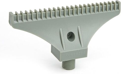 سكين هواء بعرض 110 مم، فوهة نفاثة للغسيل بخيط ذكر 1/4، تنظيف فوهات نفخ بلاستيكية (رمادي) in Kuwait