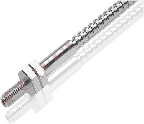M3 350 درجة مقاومة درجات الحرارة العالية الألياف الزجاجية مستشعر بصري مسبار صريف الفرن التعريفي نوع انعكاس (1 متر ، إبرة 10 مللي متر) in Saudi Arabia