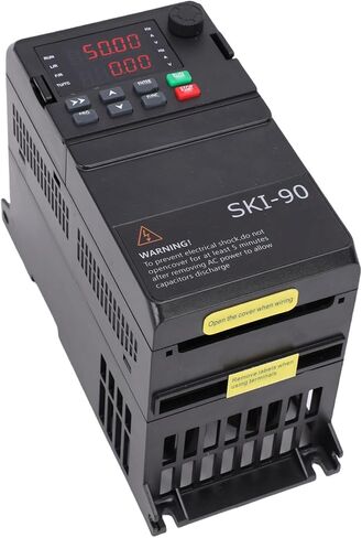 Hyuduo 3 Phase Frequency Converter, 2.2KW Vector Variable Frequency Drive with Over Voltage Current Protection and Aluminum Heat Sink for Lathe Fan Motor Industrial Equipment in Saudi Arabia