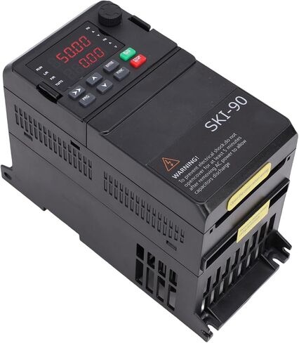 Hyuduo 3 Phase Frequency Converter, 2.2KW Vector Variable Frequency Drive with Over Voltage Current Protection and Aluminum Heat Sink for Lathe Fan Motor Industrial Equipment in Saudi Arabia