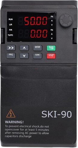 Hyuduo 3 Phase Frequency Converter, 2.2KW Vector Variable Frequency Drive with Over Voltage Current Protection and Aluminum Heat Sink for Lathe Fan Motor Industrial Equipment in Saudi Arabia