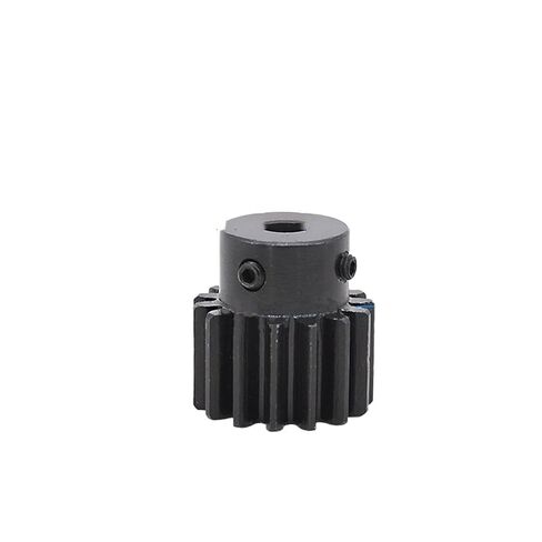 Steel Heavy Duty Motor Pinion Gear Spur Gear Pinion Mod 2 M=2 12T 13T 15T Teeth 45# Steel Positive CNC Rack Transmission Motor Gears 12teeth(6mm-12 Teeth) in Saudi Arabia