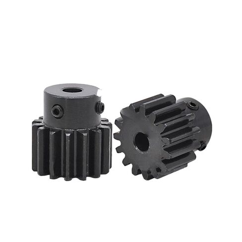 Steel Heavy Duty Motor Pinion Gear Spur Gear Pinion Mod 2 M=2 12T 13T 15T Teeth 45# Steel Positive CNC Rack Transmission Motor Gears 12teeth(6mm-12 Teeth) in Saudi Arabia