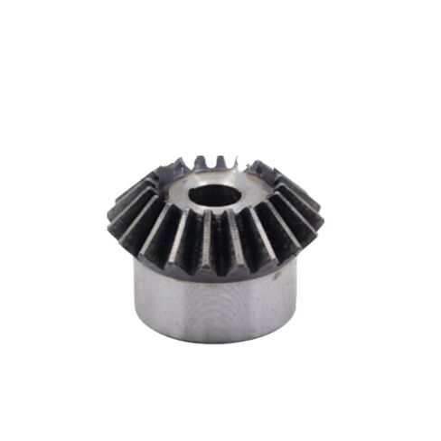 Steel Heavy Duty Motor Pinion Gear 1pc Bevel Gear 2 Mod 16Teeth 2M 16T with Process Hole 8mm 90 Degree Drive Commutation Steel Gears with Screw in Saudi Arabia
