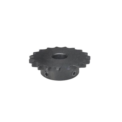 Steel Heavy Duty Motor Pinion Gear 08B Through-Hole/Keyway Hole 18-32T Industrial Drive Mechanical Motor Chain Gear(20mm-22 Teeth) in Saudi Arabia