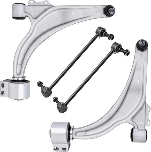 Detroit Axle-مجموعة أذرع التحكم السفلى في المقدمة لعام 2011-2015 شيفروليه كروز ، 2012-2017 بويك فيرانو ، 2 أذرع تحكم مع مجموعة مفصل الكرة ، 2 قضبان التأثير in Saudi Arabia