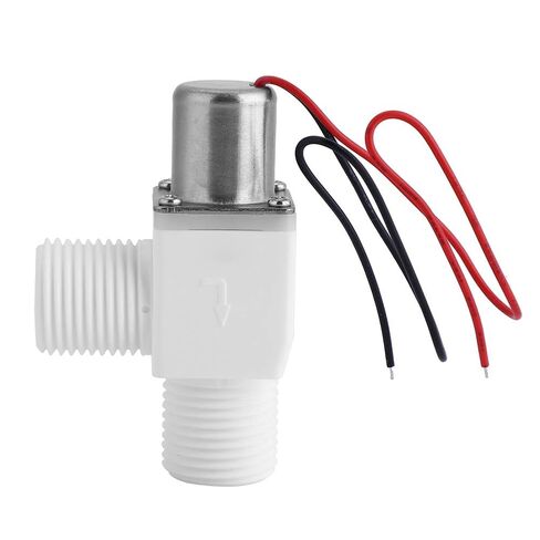 Plastic Electric Pulse Solenoid Valve, 4.5‑6VDC 1/2 Inch Water Control Valve Accessory for Automatic Switch Control in Water Purification Equipment in Saudi Arabia