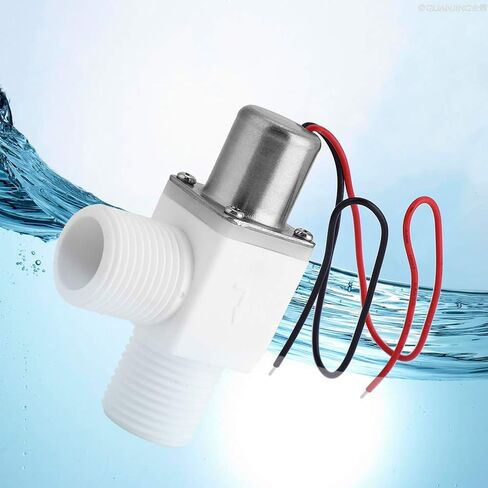 Plastic Electric Pulse Solenoid Valve, 4.5‑6VDC 1/2 Inch Water Control Valve Accessory for Automatic Switch Control in Water Purification Equipment in Saudi Arabia