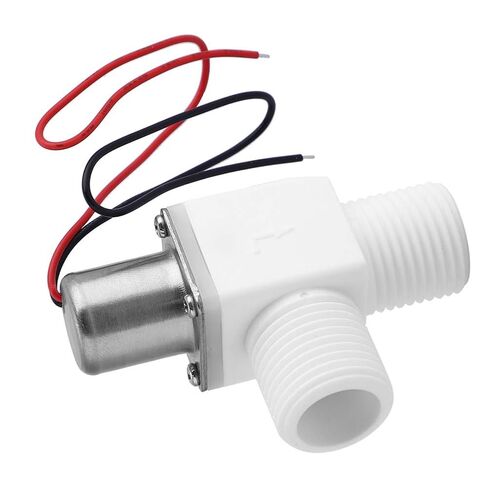 Plastic Electric Pulse Solenoid Valve, 4.5‑6VDC 1/2 Inch Water Control Valve Accessory for Automatic Switch Control in Water Purification Equipment in Saudi Arabia