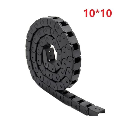 Nylon Plastic Drag Chain Machines Inner Hole 7 * 7/10 * 10/10 * 15 1m Length in Saudi Arabia