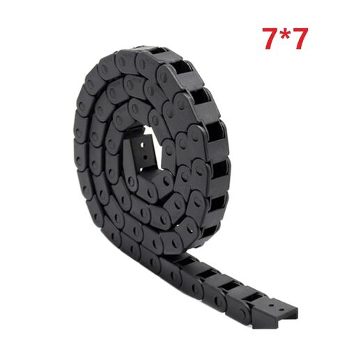 Nylon Plastic Drag Chain Machines Inner Hole 7 * 7/10 * 10/10 * 15 1m Length in Saudi Arabia