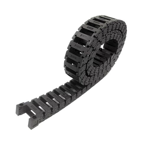 1 Meter S13 Series High-Speed Mute Plastic Drag Chain Transmission Parts Wire Carrier Cable Bridge Type Open Both Sides(S13X18 mm) in Saudi Arabia