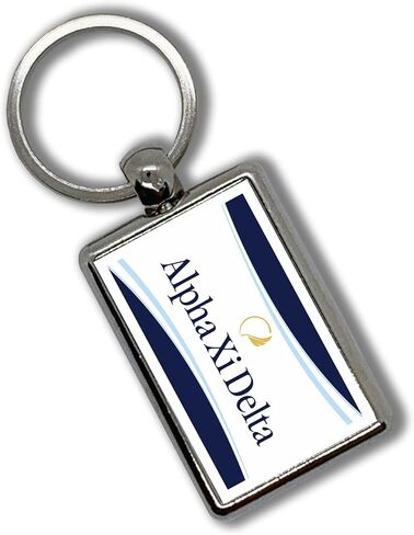 Alpha XI Delta Sorority keychain keych chain key ring keyring key key keychain in Kuwait
