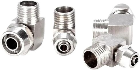 10 قطعة PL سريعة الربط النحاس الكوع موصل لهوائي 1/8 1/4 3/8 1/2 بوصة خرطوم هواء ملحق 4 6 8 10 12 مللي متر (KPL8-04) in Kuwait