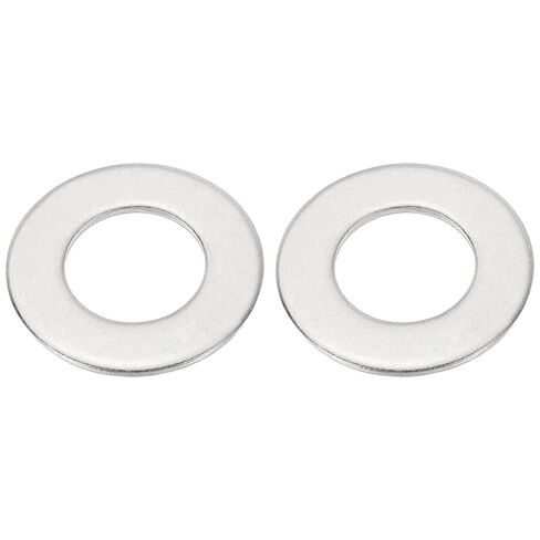 PATIKIL 1-1/2" ID x 3" OD 304 Stainless Steel Flat Washers, 2 Pcs Round Metal Washer Small Spacer for Screws Bolts Nuts Assortment in Saudi Arabia